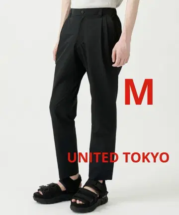 UNITED TOKYO dot air 슬랙스 블랙 사이즈 2 M