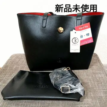D.KELLY 핸드백 블랙 백 인 백 여성용 출퇴근