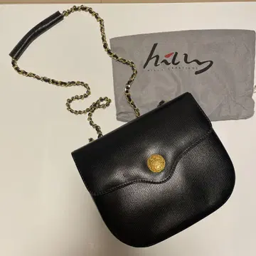 HILLY CREATIONS 블랙 체인 백