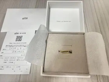 ete 골드 이어커프 롱 타입