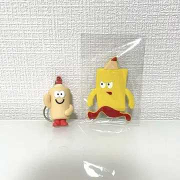 마카로니 연필 마카피 군 키링 마그넷 세트 마카엔