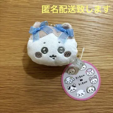 치이카와 (먼작귀) 미니 동전 지갑 ~리본~ 하치와레 익명 배송