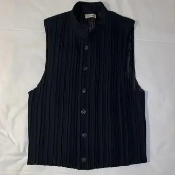 ISSEY MIYAKE MEN 마오 칼라 플리츠 베스트 size2 일본제