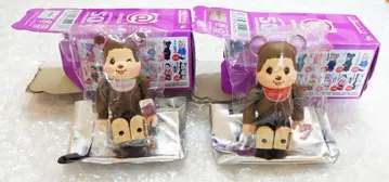 새상품 몬치치 양면 2개 세트 애니멀 베어브릭 50 시리즈