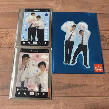 시카노시프 시나모롤 스티커 카드 세트