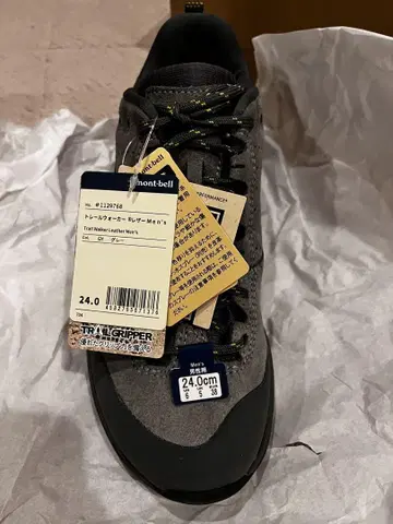 mont-bell Trail Gripper Men's 24.0cm 그레이