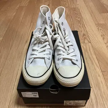 CONVERSE 화이트 스니커즈 25cm