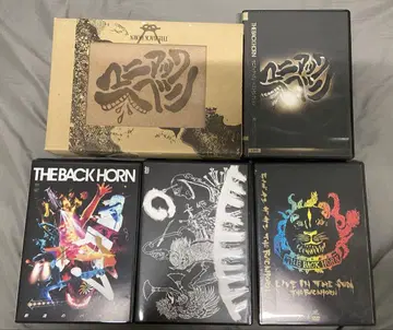 THE BACK HORN 라이브 DVD 5종 세트