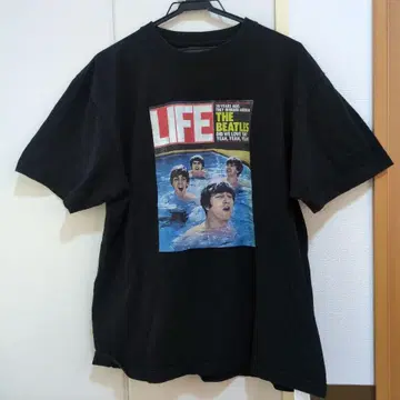 LIFE Magazine Beatles 티셔츠 1984년 BEAMS 별주