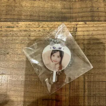 시미즈 케이코 캡슐 토이 미니 부채
