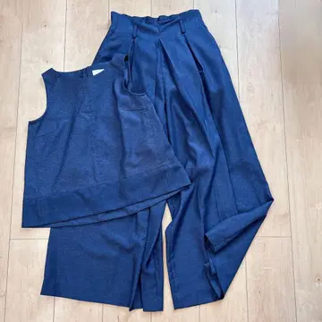 And Couture 네이비 팬츠 셋업