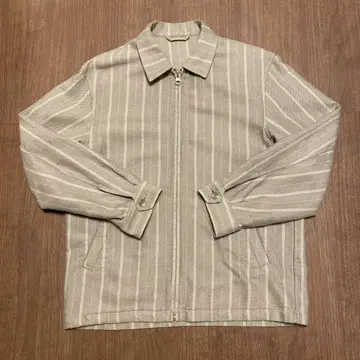<>이번 시즌 25SS Ron Herman 코튼 스트라이프 자켓