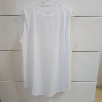 컨디션 최상 룰루레몬 롱 탱크탑 상의 화이트 흰색 4