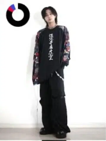 KIDILL 긴팔 티셔츠 블랙