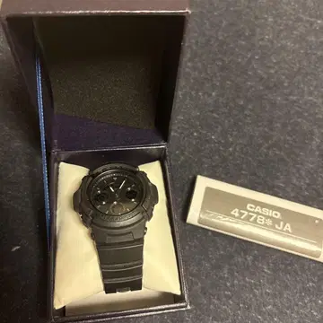 CASIO 디지털 시계 4778*JA 블랙