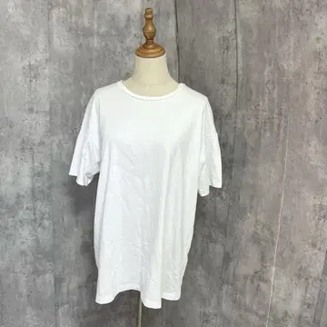 ADAM ET ROPE 오버 사이즈 백 슬릿 루즈한 티셔츠