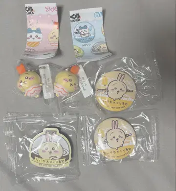 치이카와 쿠라스시 콜라보 토끼 5종 세트