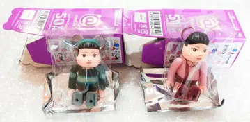 새상품 베어브릭50 오징어 게임 앞뒷면 2개 세트 시리즈50