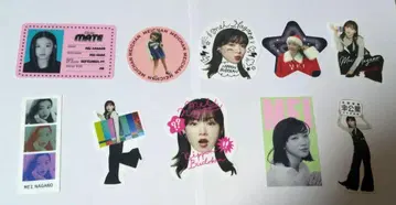 [정말 최종 가격 인하! ] 나가노 메이 비공개 스티커 컴플리트 세트