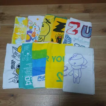 유즈 라이브 타월 10개 세트