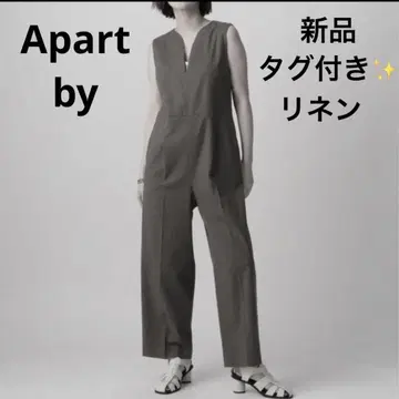 [택 포함 새상품] 아파트 바이 린넨 올인원 블랙