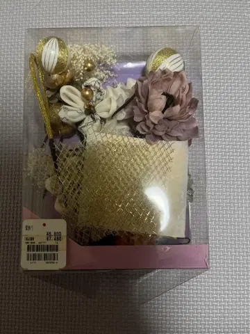 성인식 머리 장식