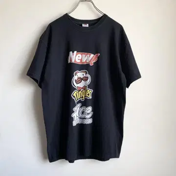 00s Euro Pringles rice infusion 프린트 티셔츠