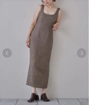 Check Pencil Dress 36