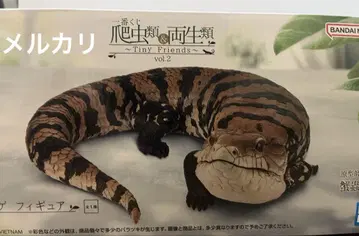 파충류 1번 복권 피규어 푸른혀도마뱀 A상