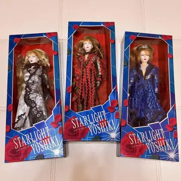 [낱개 판매 불가] STARLIGHT YOSHIKI 인형 3체 세트