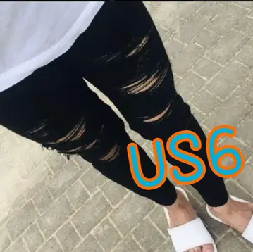 아메리칸 이글 제깅스 US 사이즈 6 초인기 블랙