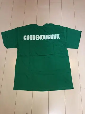 미사용 GOOD ENOUGH UK 핸드 프린팅 올 오버 프린트 티셔츠 L