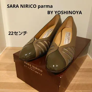 요시노야 (SARA NIRICO) 올리브 브라운 여성용 펌프스