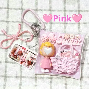 가챠 가득 파우치 Sweet Pink