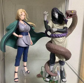 NARUTO 제일복권 전설의 삼닌 오로치마루 츠나데 피규어 2종 세트