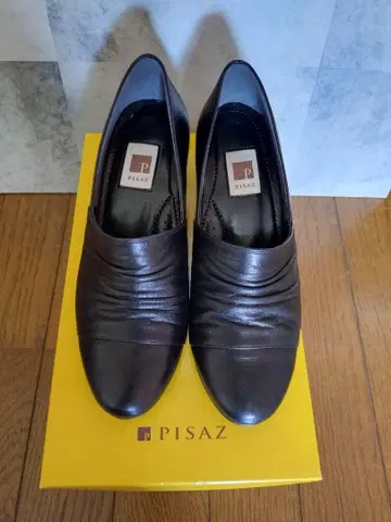 PISAZ 펌프스 블랙 22.5cm 3E EEE 폭넓음