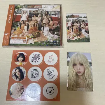 #TWICE5 CD 미나 트레이딩 카드 세트