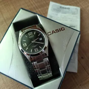 CASIO 카시오 손목시계 MTP-1181 남성용 쿼츠 비즈니스 미사용품