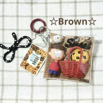 가챠  파우치 Sweet Brown
