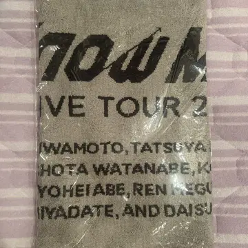 SnowMan LIVETOUR 2022 타월
