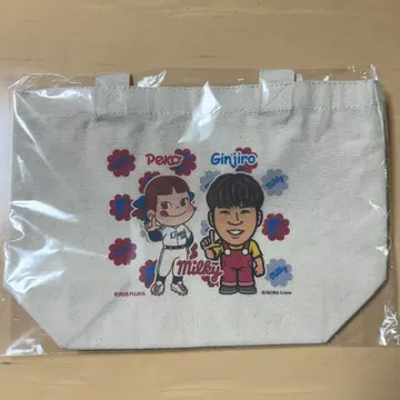 사이타마 세이부 라이온즈 페코짱 미니 토트백 스미타니 긴지로