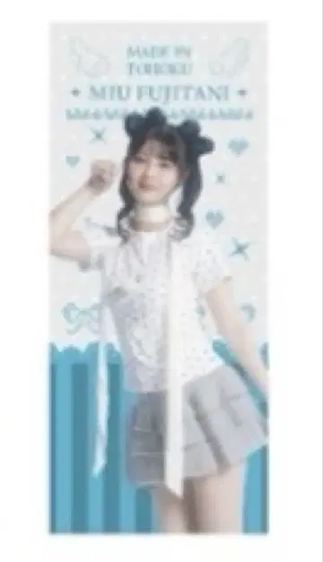 이기나리 카페 후지타니 미우 풀 컬러 타월