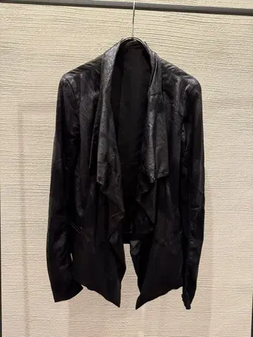 00s catorce coated drape cardigan 가디건