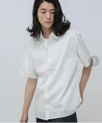 나노 유니버스 스탠다드 레귤러 카라 셔츠 반팔