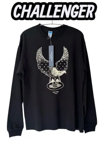 CHALLENGER 챌린저 L/S OVAL EAGLE TEE