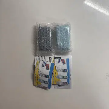 정말 녹음 재생! 그리운 피처폰 마스코트 라이트 블루 블랙 2개 세트