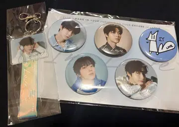 황인엽 아크릴 스트랩 캔뱃지 2종 세트 팬미팅 굿즈