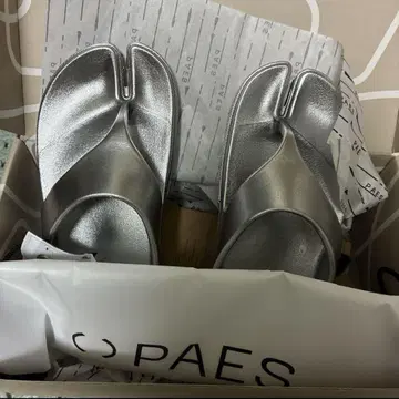 PAES 실버 리커버리 샌들