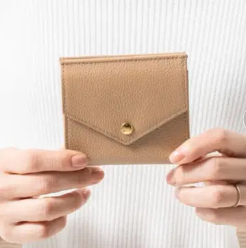 SALE MURA 고트 슈링크 가죽 안티스키밍 접이식 지갑