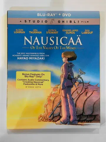 북미판 블루레이 & DVD 바람계곡의 나우시카